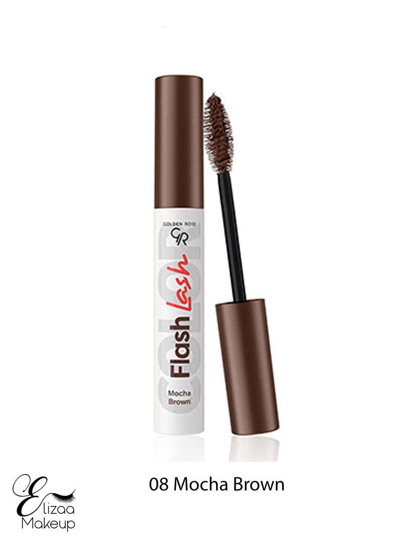 ریمل-رنگی-گلدن-رز08-Mocha-Brown ریمل-رنگی-گلدن-رز08-Mocha-Brown
